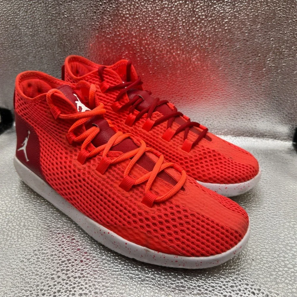 Size 10.5 Jordan Reveal Infrared White Gym Red Mens Running Shoes 834064-602